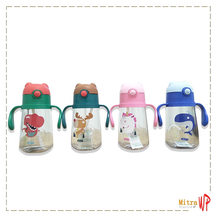 tumbler Botol Minum Anak Beddy Bear 480 ml - Botol Minum H330 - Coklat