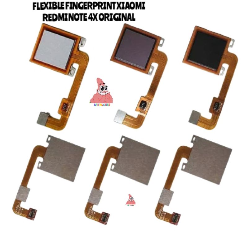 FLEXIBLE FINGERPRINT SIDIK JARI XIAOMI REDMI NOTE 4X NOTE 4 SNAPDRAGON ORIGINAL