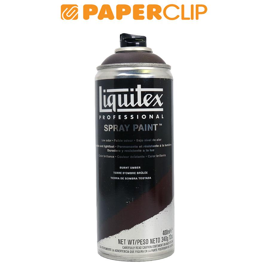 

ACRYLIC SPRAY LIQUITEX 400ML BURNT UMBER 4450128