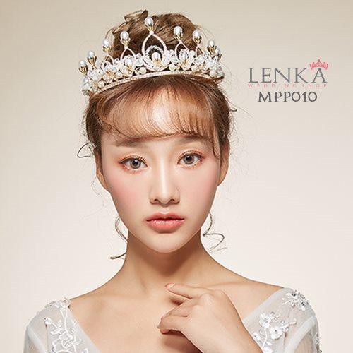 [SIAP KIRIM] AKSESORIS RAMBUT MAHKOTA PENGANTIN PESTA BRIDAL MPP010