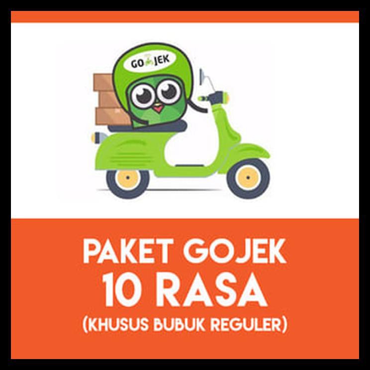 

10 Varian Bubuk Reguler Khusus Gojek
