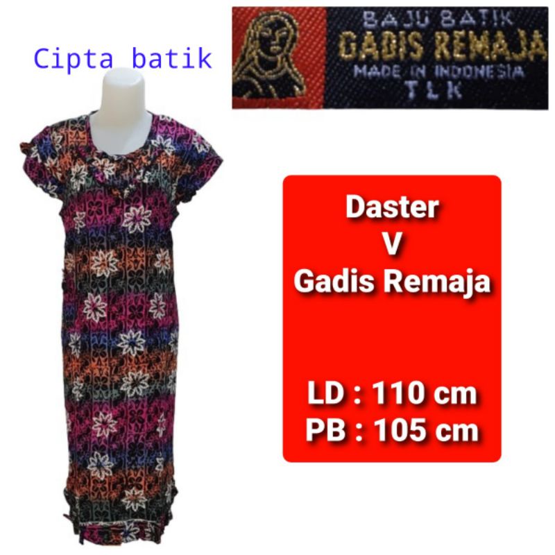 Daster V Gadis Remaja