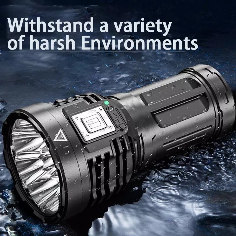 HS-S11 Senter LED Waterproof Cree XPE COB USB Rechargeable Terang