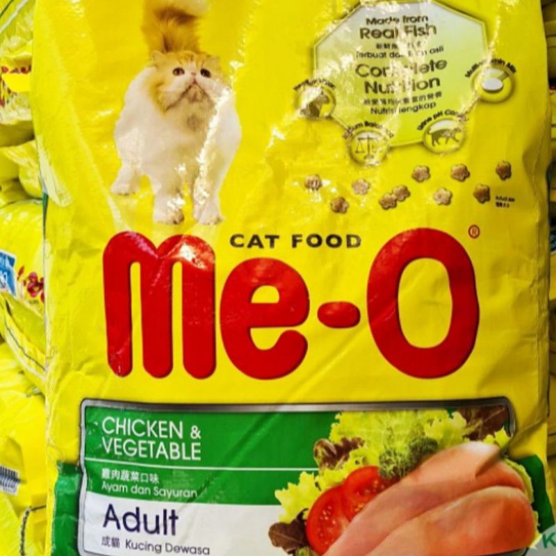 Makanan Kucing Me-O Chicken &amp; Vegetable 7kg 7 kg / Cat food meo