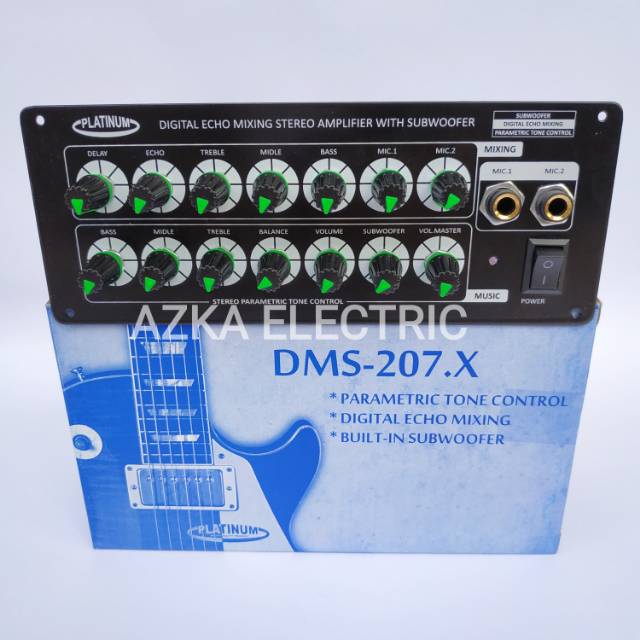 Kit Tone Control Stereo Plus Digital Echo Mixing DMS 207