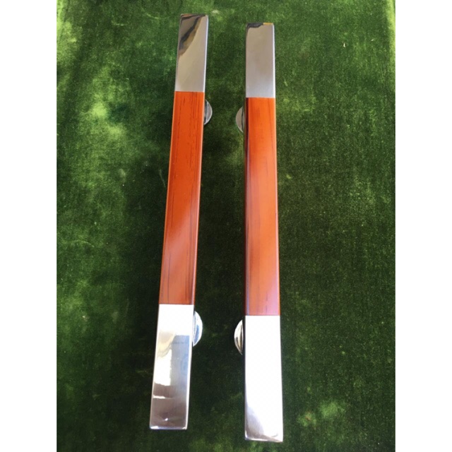 Handle pintu pegangan pintu gagang pintu kupu tarung minimalis kayu stainless 33 cm murah bagus