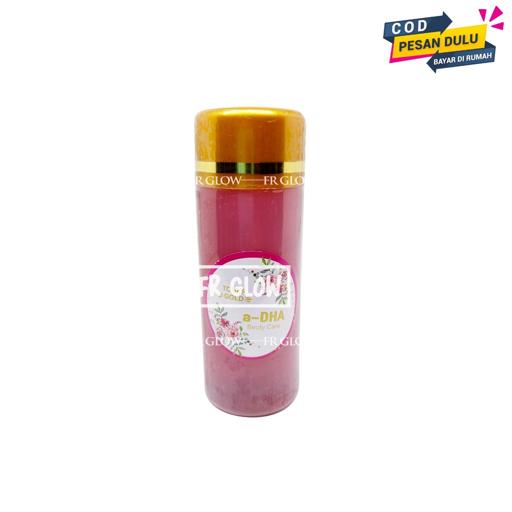 Toner a-Dha Gold Beauty Care Original (Toner Pembersih Wajah-toner a-dha Glowing)