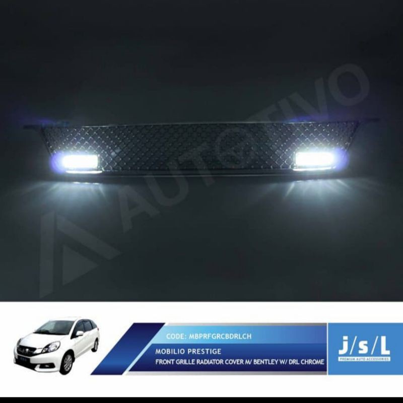 grill radiator prestise Mobilio chrome with LED DRL jsl