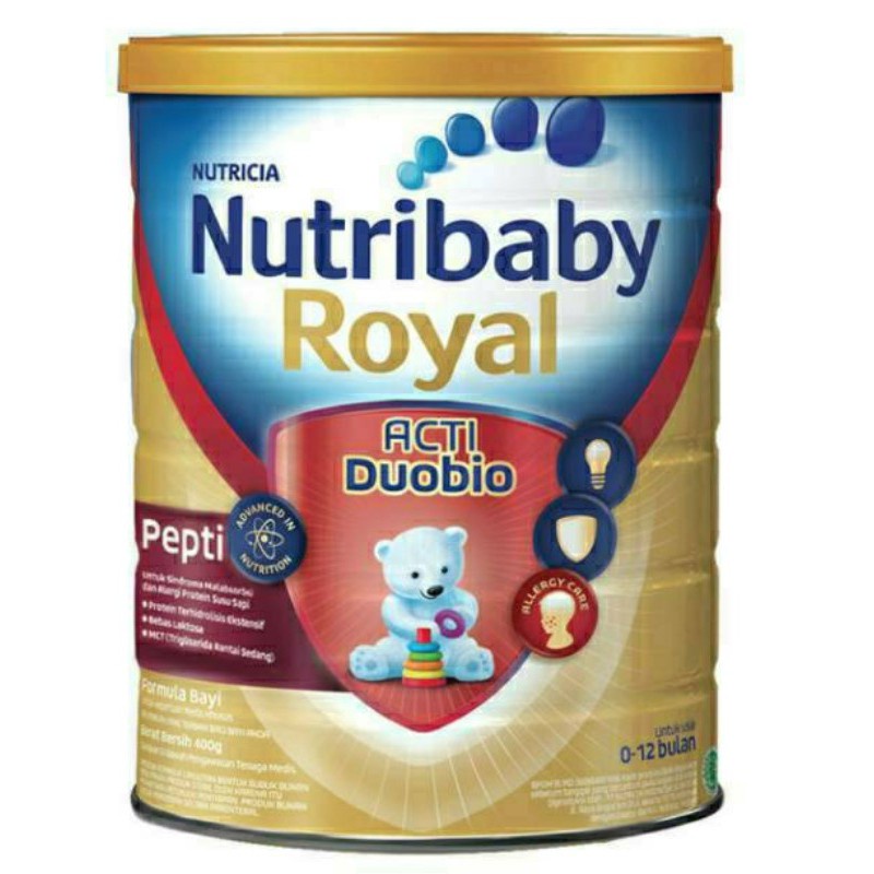 NUTRIBABY ROYAL PEPTI 0-12BLN 400G KALENG (1 PCS)