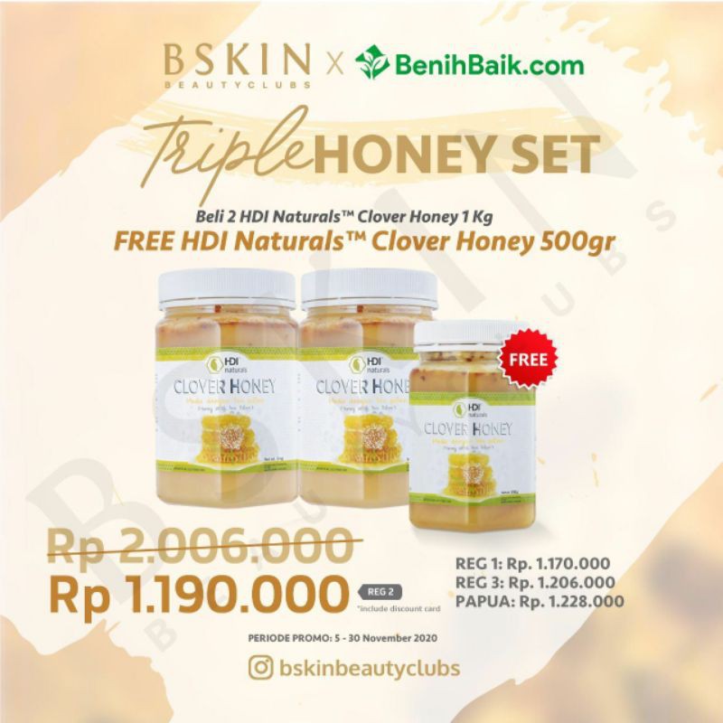 Triple Honey SET HDI