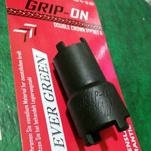Kunci Mahkota GRIP-ON Mata Kunci Sok Pembuka Mur Baut Kopling Kunci Treker Pembuka Mur Baut Coupling