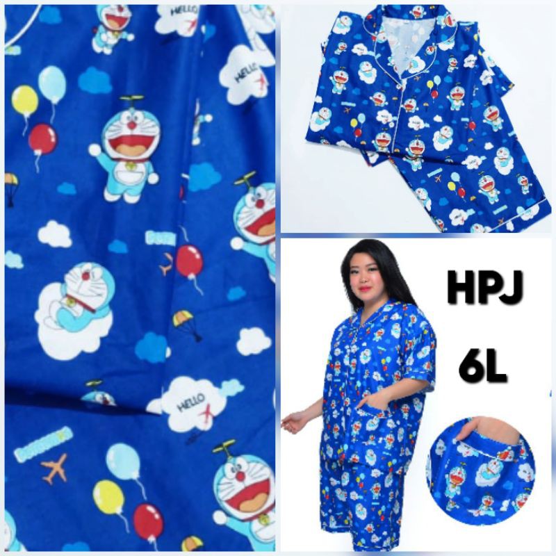 JUMBO baju tidur piyama LD 140 130 / piama katun jepang karakter