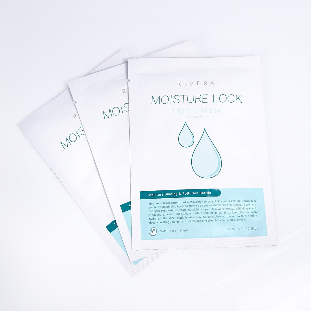 Rivera Moisture Lock Facial Mask 20gr