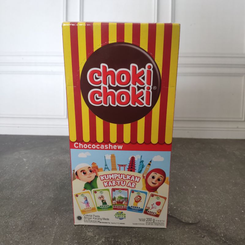 

Cokelat Pasta Choki Choki Chococashew 10gr [20pcs]