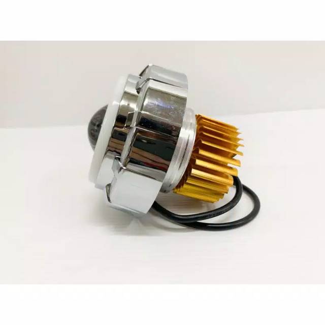 Pro jie Led Cree 15w Round Double AE +DE 3 Mode  Blue Red Projector Head Lamp Motor jumbo