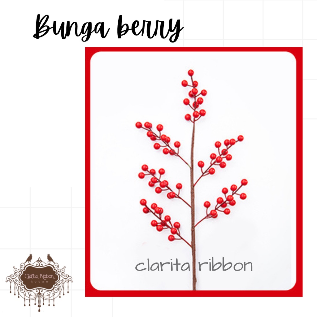 Bunga Berry / Bunga Holly