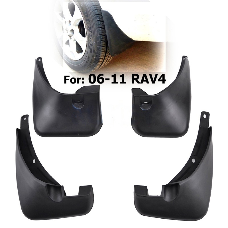 1 Set Mud Flap Pelindung Splash Untuk Fender Mobil Toyota RAV4 XA30 2006 2007 2008 2009 2010 2011 2012