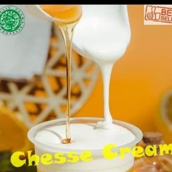 

(BISA COD) topping cheese cream 1kg / cheese cream foam