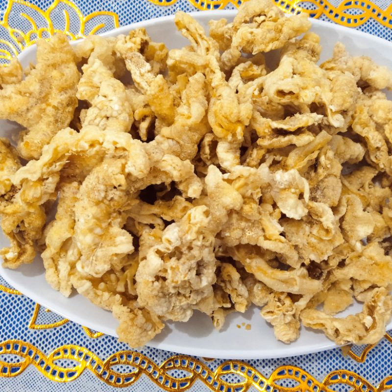 

krupuk ceker ayam/kaki ayam tanpa tulang