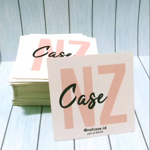 

Stiker label merk