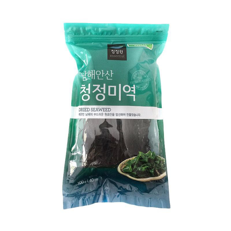 

MIYEOK 50g/RUMPUT LAUT KERING /DRIED SEAWEED (untuk sup Khas Korea)