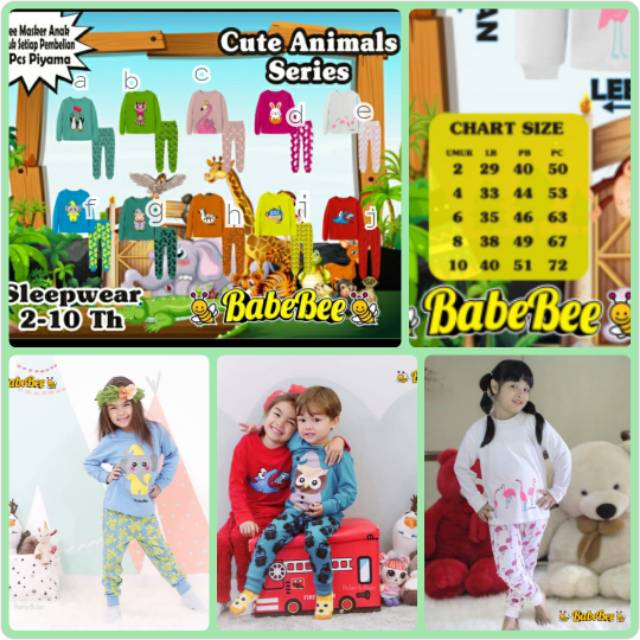 Piyama BabeBee Boy & Girl