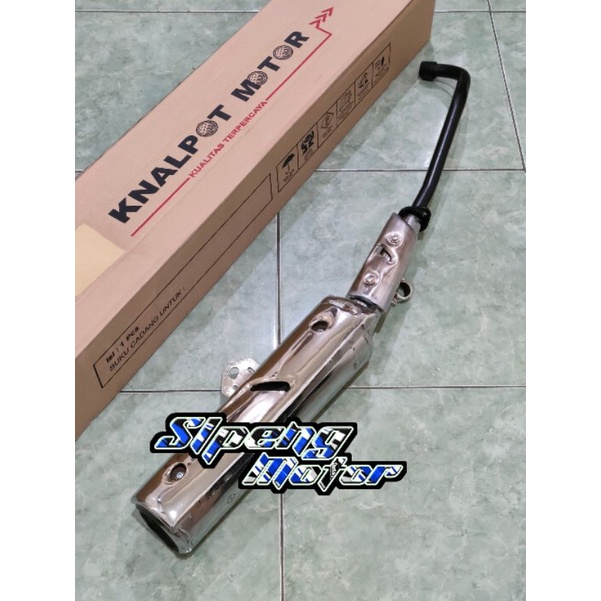 SW23E KNALPOT STANDARD YAMAHA NEW JUPITER Z BURUNG HANTU 2003 2004 2005 2006 2007 2008 2009 - Knalpo