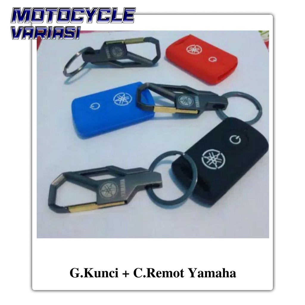 gantungan kunci keyles dan kondom sarung remote Yamaha NEW NMAX 2020 AEROX LEXI XMAX