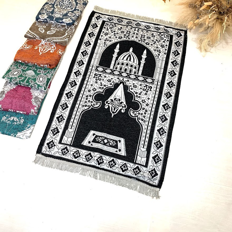 SAJADAH TURKI TRAVELING, SAJADAH RAJUT, SAJADAH SOUVENIR OLEH-OLEH GROSIR DAN ECERAN