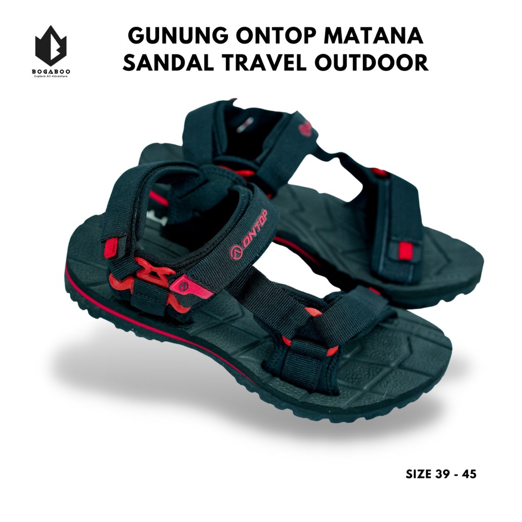 COD Sandal Gunung Ontop Matana - Sandal Hiking - Sandal Mendaki - Sandal Gunung Pria - Sandal Palang