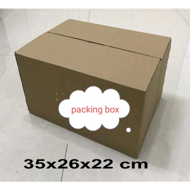 

karton/dus uk.35x26x22cm.single wall.dus baru luar dalem polos