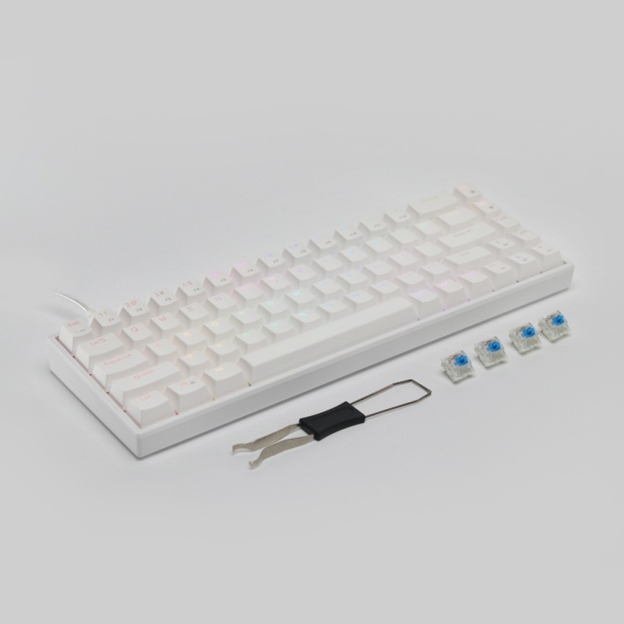 Keyboard Rexus Daiva RX-D68 RXD68 RGB - 68 Keys Hotswapable - Gaming