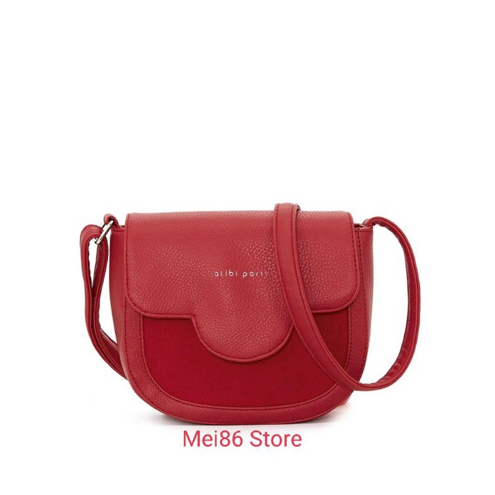 Alibi Paris Lantana Red Tas Selempang Wanita
