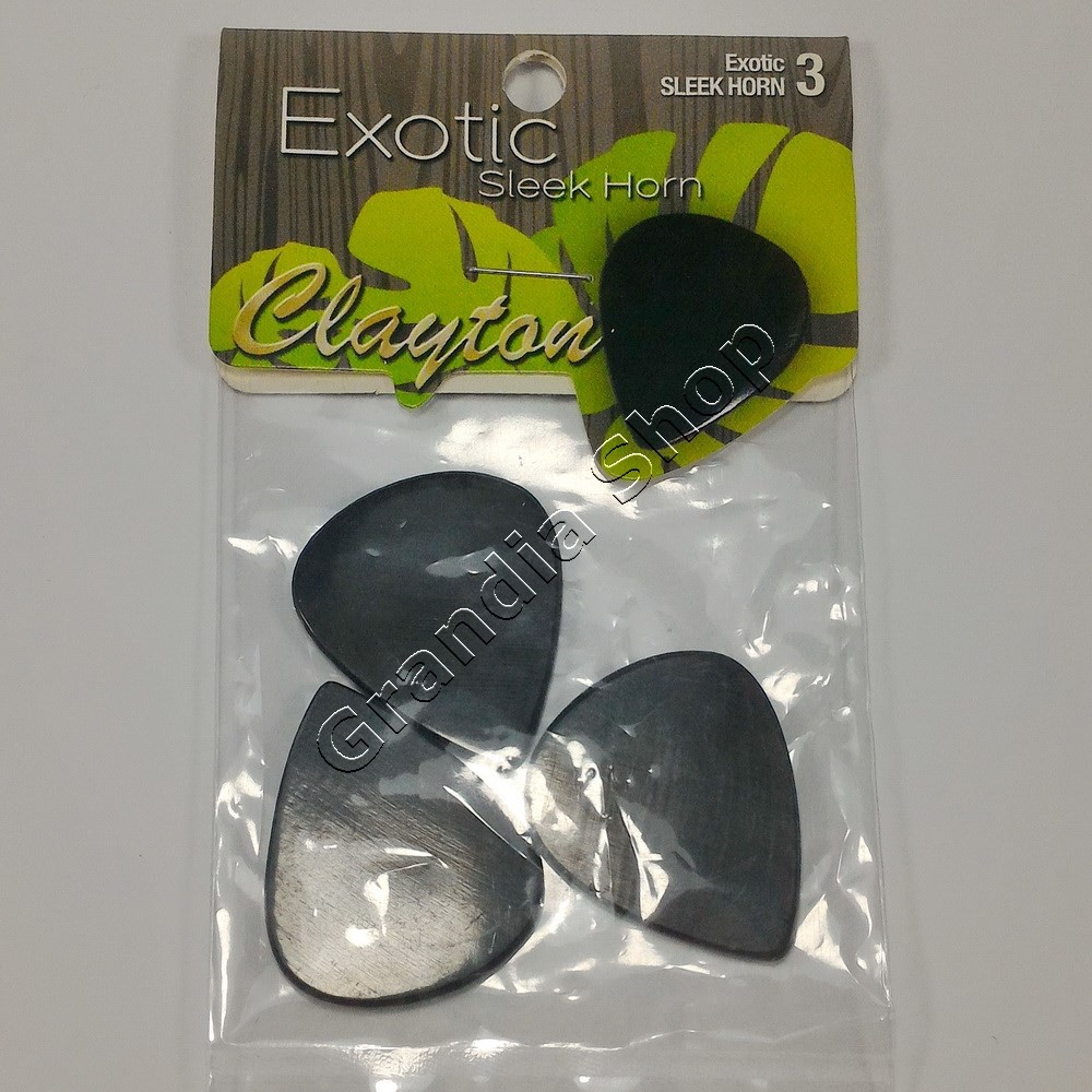 Clayton Exotic Sleek Horn Pick Gitar