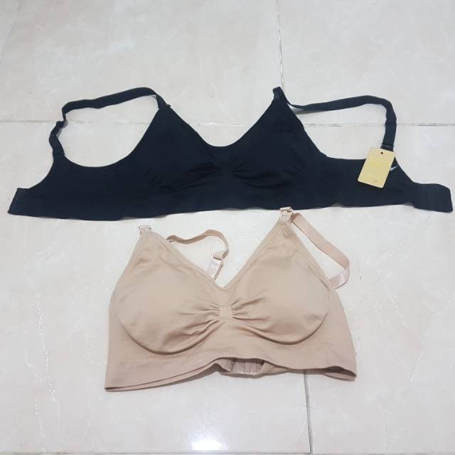 Pakaian dalam/Bh wanita /Bra BH Hamil Menyusui Maternity Bra Seamless Lembut Tally W80