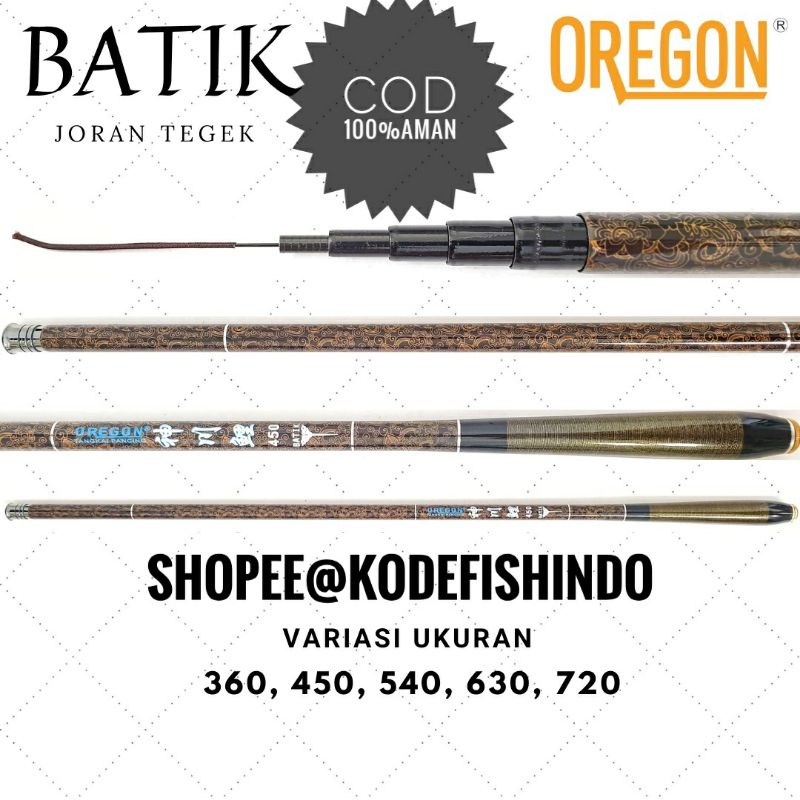 JORAN TEGEK OREGON BATIK 360 ,450,540CARBON RINGAN