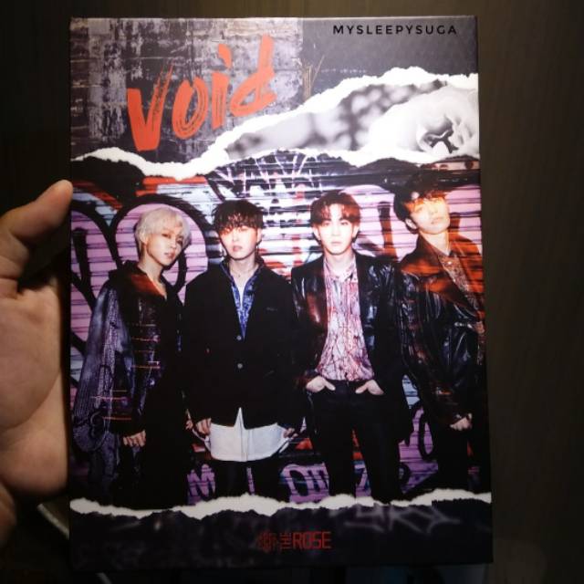 The Rose Signed Album Makestar Project Void (baca deskripsi)