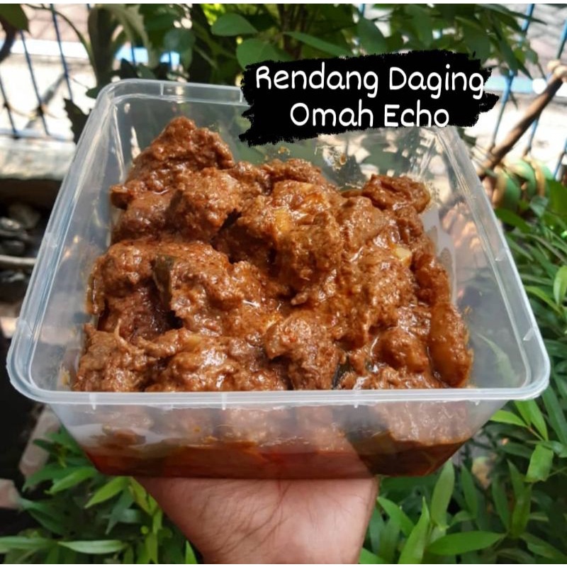 

Rendang daging aroma khas minang. PO 3 hari an
