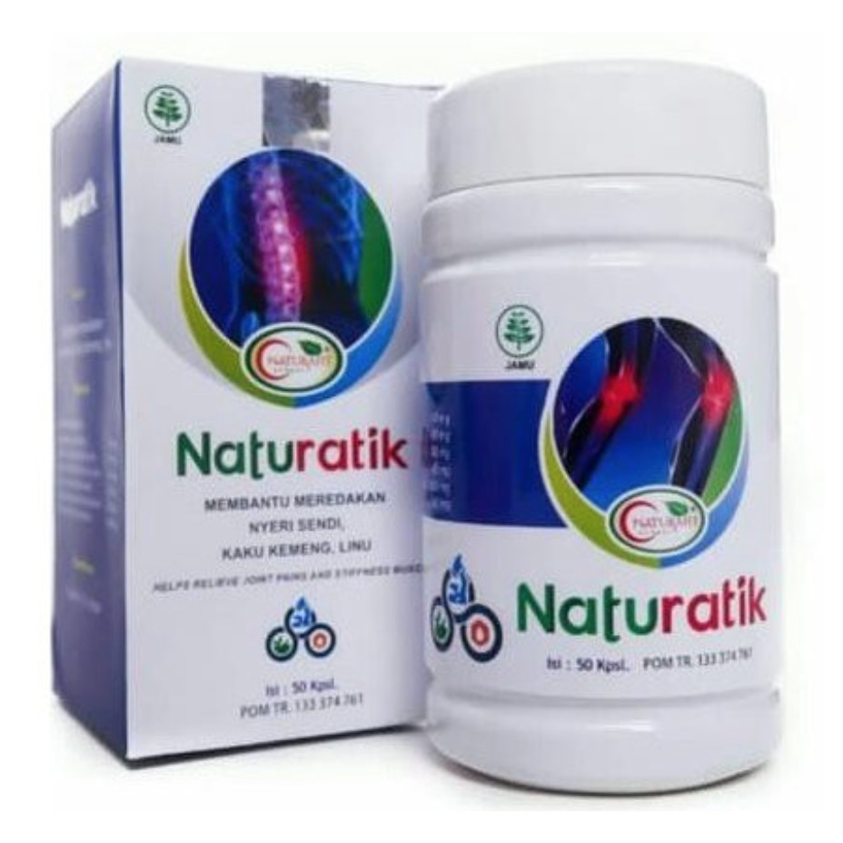 NATURATIK Original Herbal Obat Asam Urat, Rematik, Pegal Linu Nyeri Sendi