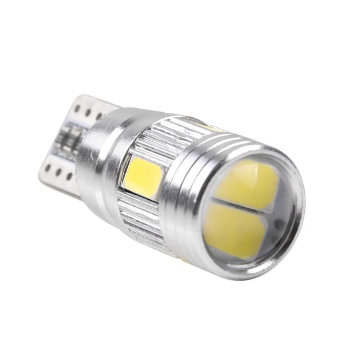 LED Spextrum Lampu Senja T10 5630 5730 6 Mata + Lensa CANBUS 12V 3W