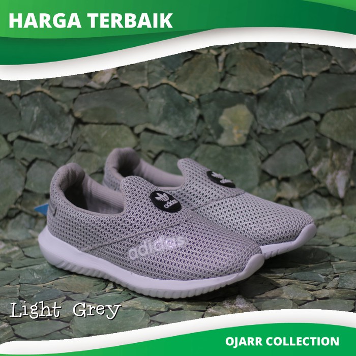Sepatu Adidas Slip On Pria Wanita Cewe Cowo Laki Perempuan Grade Ori -