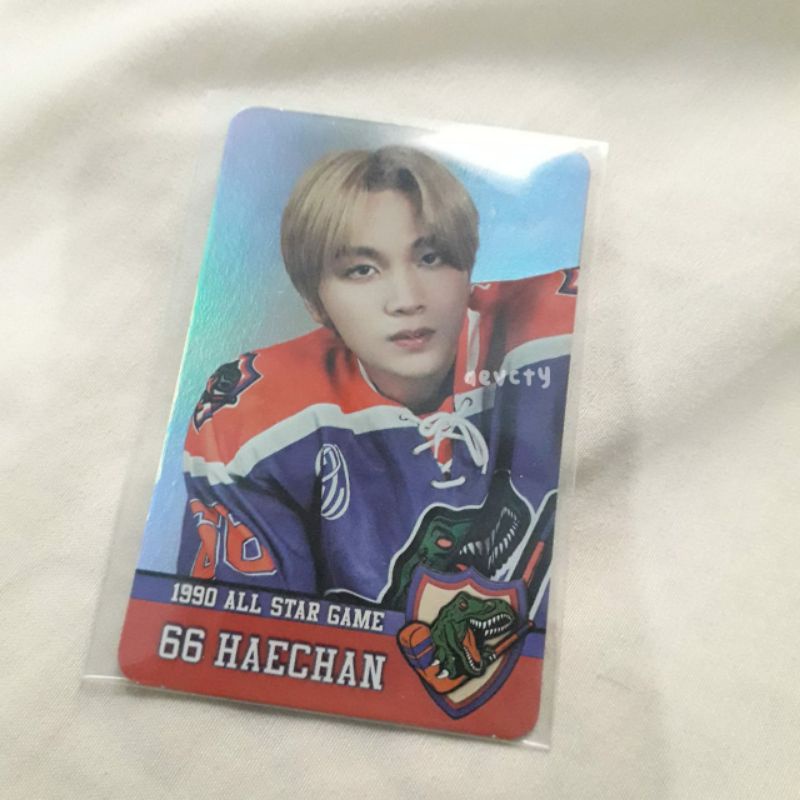 [BOOKED] pc trading card holo 90's love haechan