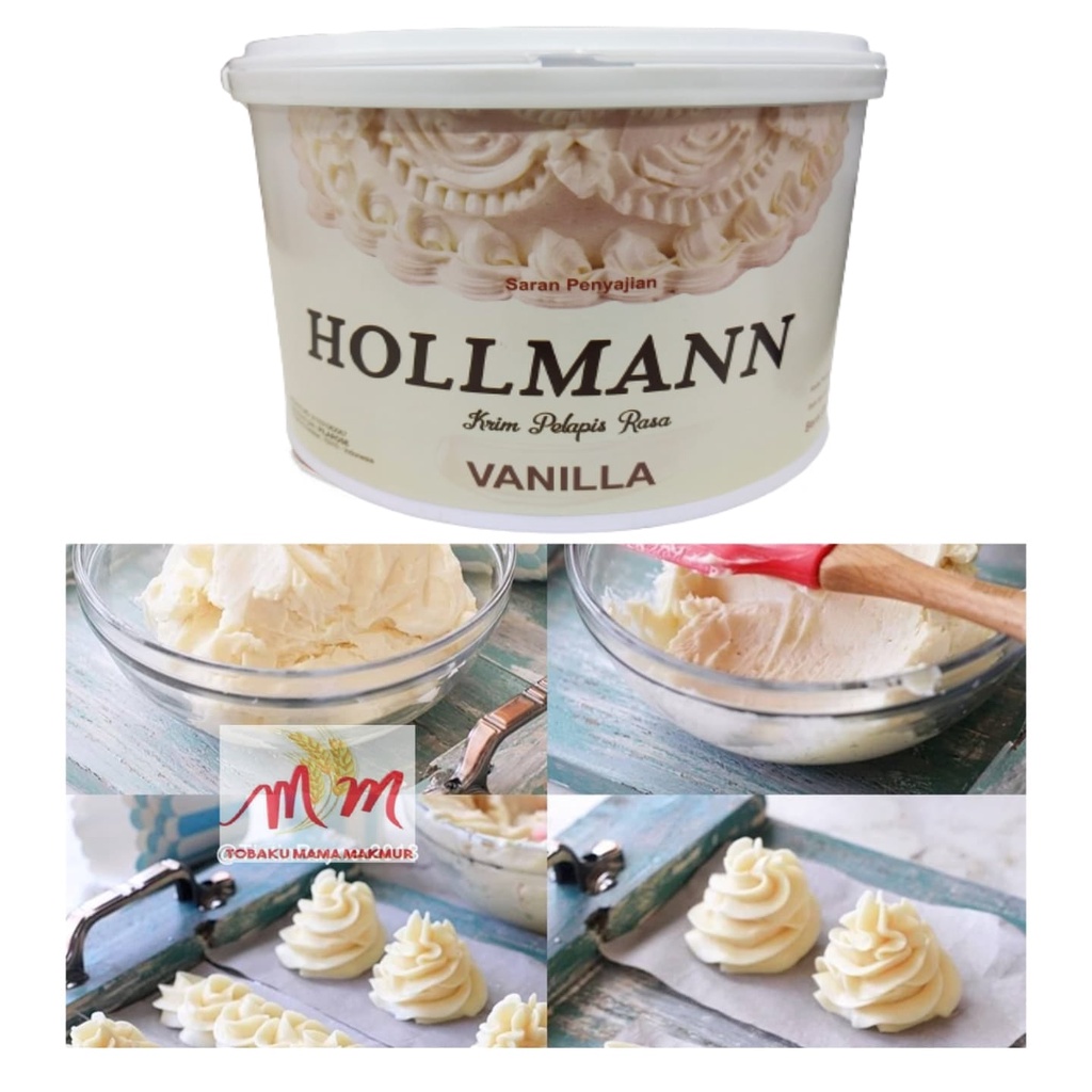 

HOLLMAN BUTTERCREAM KEMASAN 1KG / HOLLMAN KRIM PELAPIS KUE