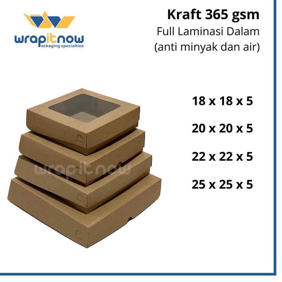 

Grosir 9ZGBD Dus Kraft 20x20x5 Laminasi// dus pizza/ dus roti sobek/ box kraft/ dus kurma/ dus bronies 79 Best Product