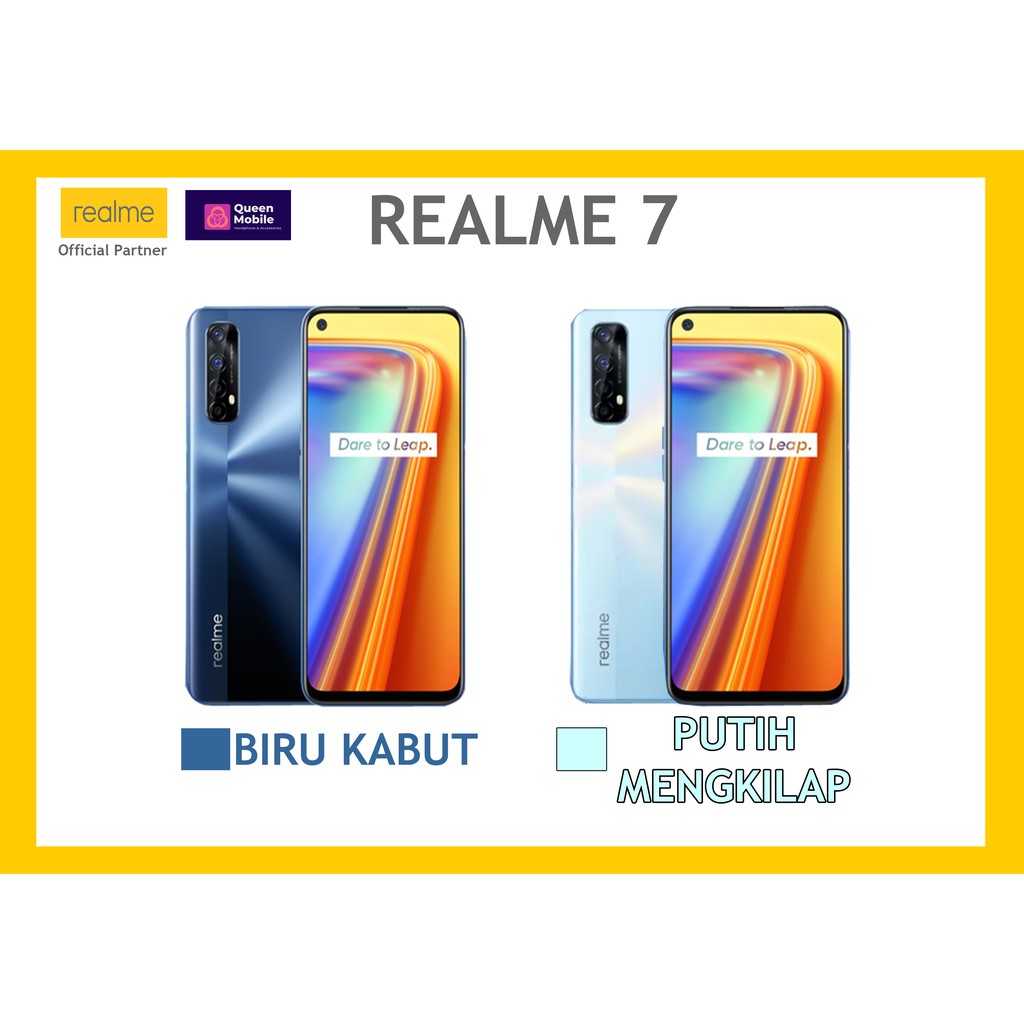 Promo Cuci Gudang Hp  HP BARU REALME 7i 8/128GB & REALME 7 8/128GB GARANSI RESMI 1 THN  Hp Murah