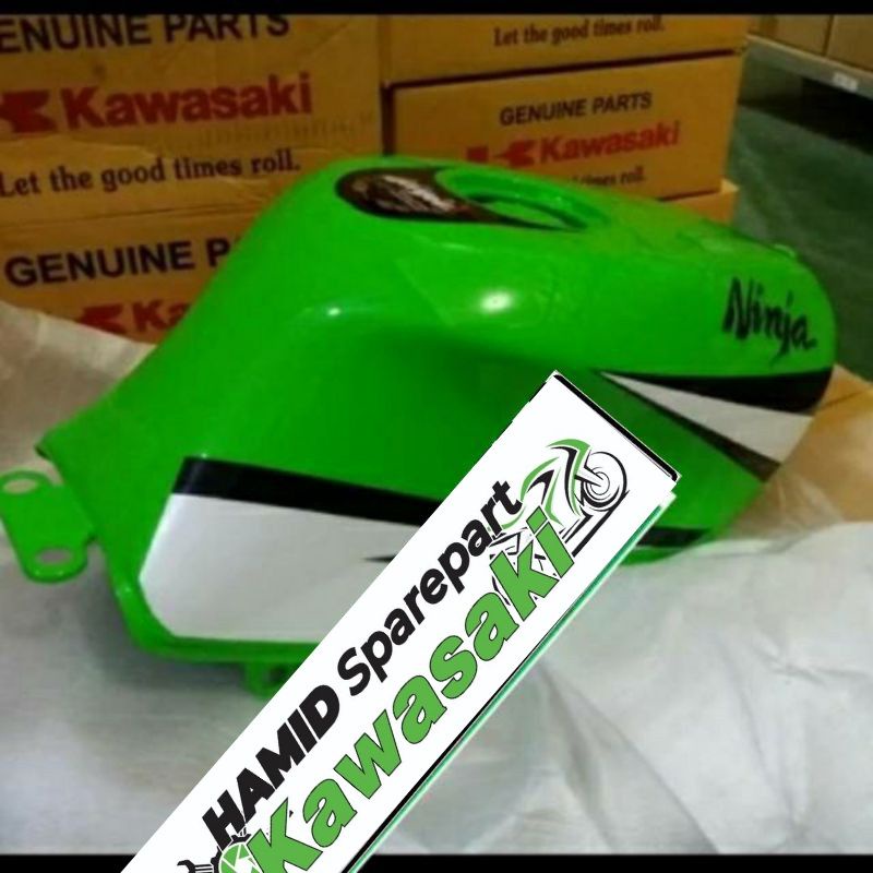 tanki tangki tenki tank ninja RR new 2014 hijau merah hitam kuning ijo putih original KGP