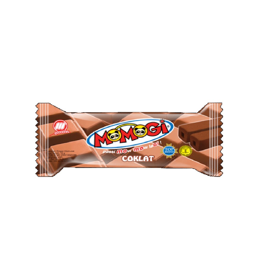 

1 PCS MOMOGI Cokelat Stick Makanan Ringan Ekstrudat - Netto 6 gr Coklat 1 Pcs