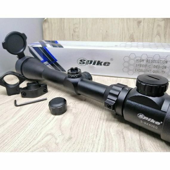 Teleskop Telescope Spike 3-9X40 Eg Tutup Flip
