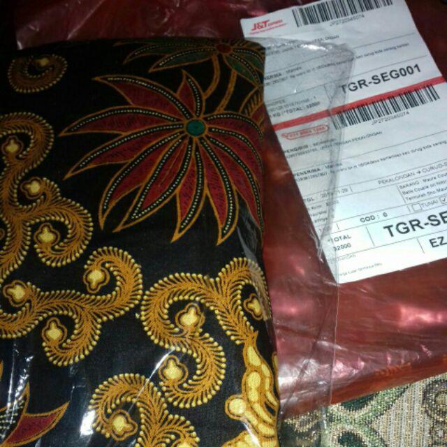 Maura Couple - Sania Ruffle Batik Couple Ori Ndoro Jowi Garansi Termurah Shopee Kebaya Modern 2564