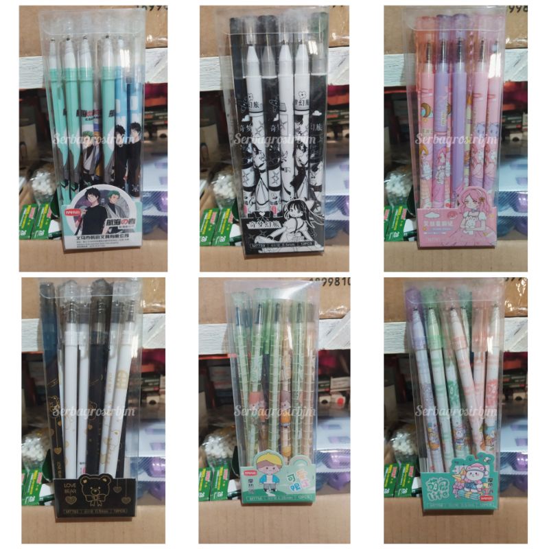 

SGBJM 0407 (PULPEN BISA DIHAPUS) Pulpen Gel Karakter Fancy Kartun Unik Lucu